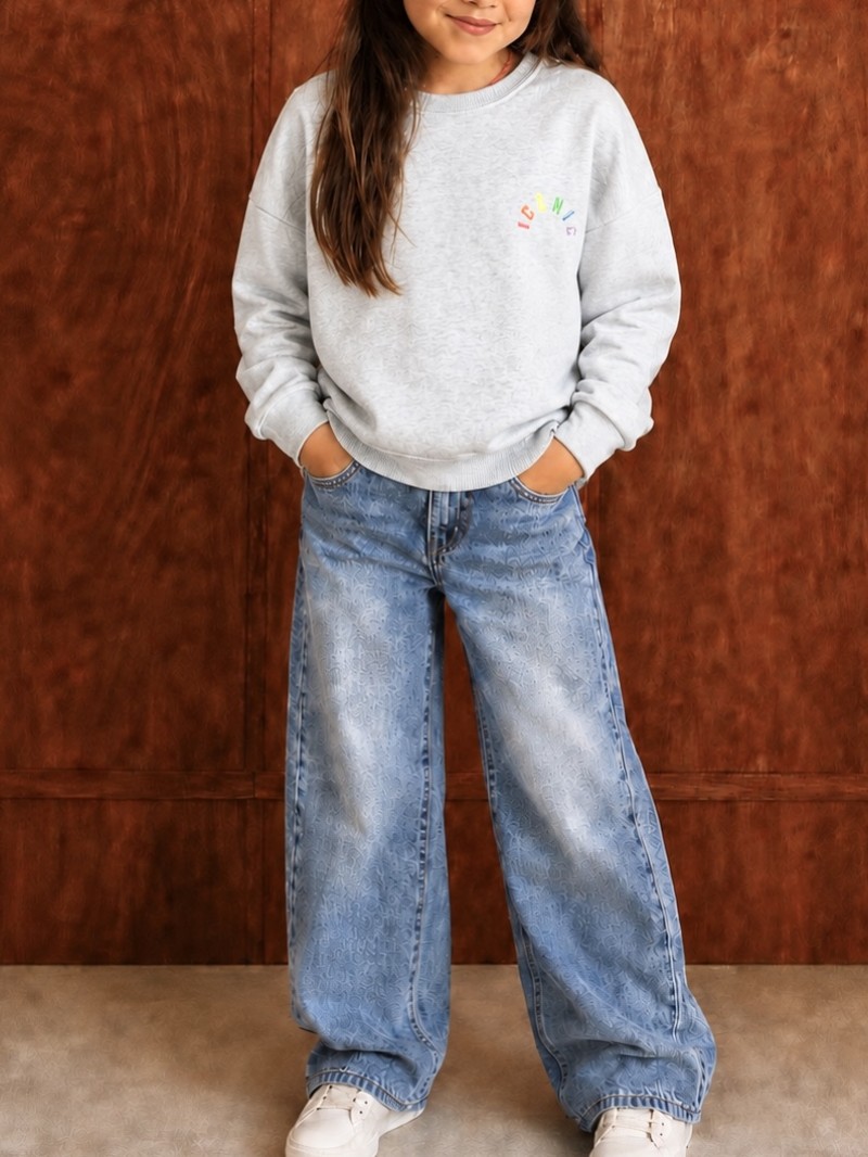 Iconic-sweater in verschillende kleuren voor kinderen en tieners