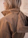 Kurze Regenjacke „Nadine“ mit Taschen