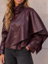 Jas / Cape Billy Simi bordeauxrood
