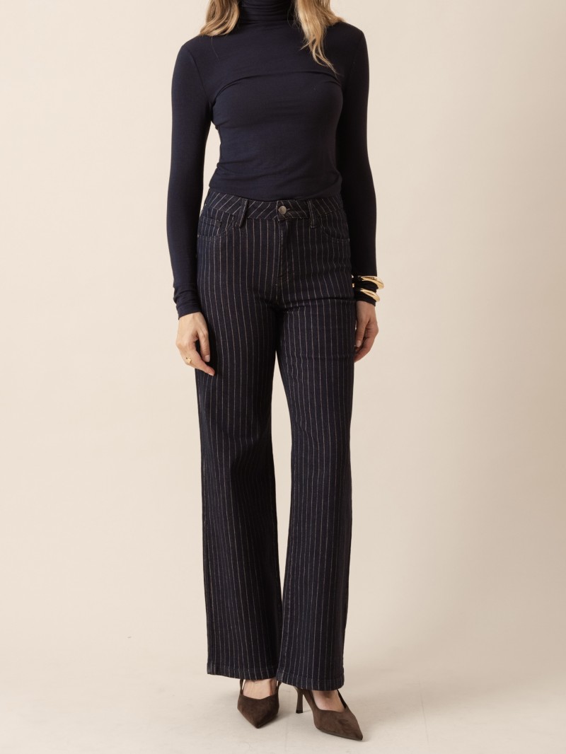 Gabrielle-jeans, donkerblauwe variant