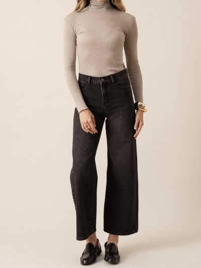 Jeans Nola gris fonce
