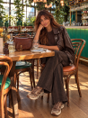 Pantalon Gabi suédine