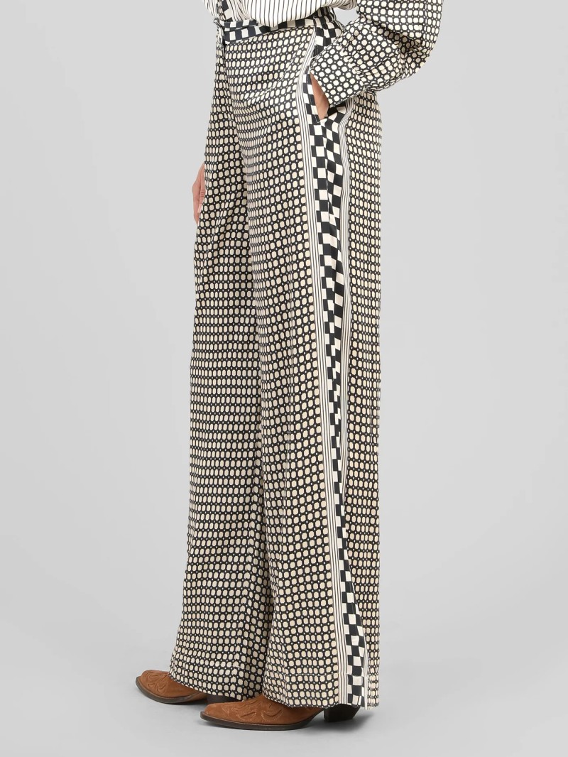 Pantalon Romylane damier