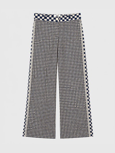 Pantalon Romylane damier