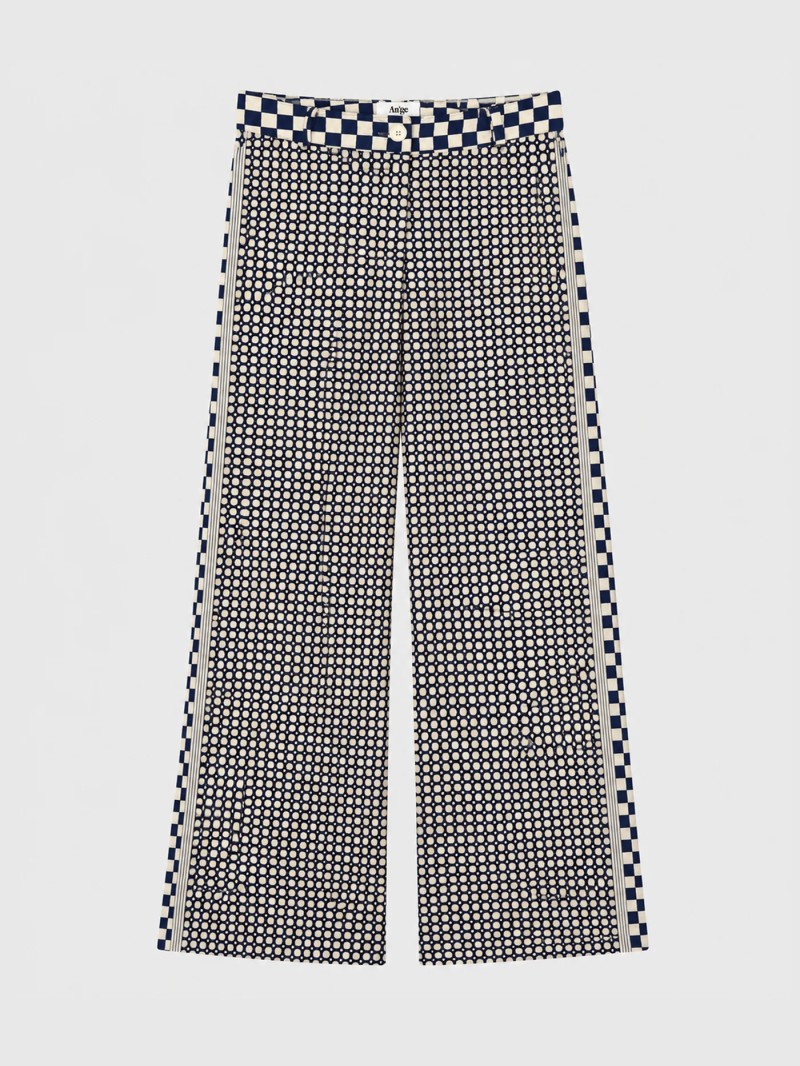 Pantalon Romylane damier