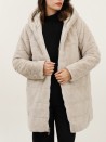 Wendbare, besonders weiche Regenjacke
