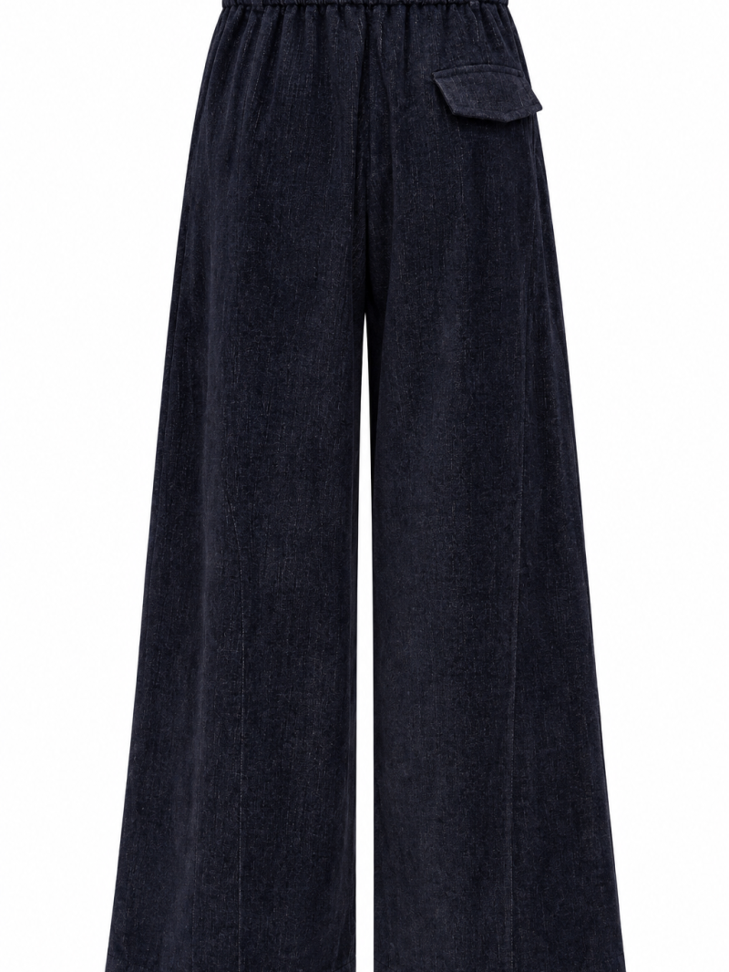Hose „Suzanne“ aus Wildlederimitat