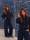 Pantalon Suzanne suédine