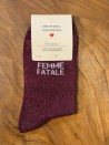 Sokken met pailletten van Femme Fatale