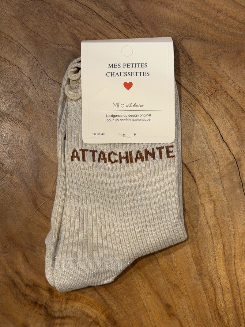 Sokken met glitters van Attachiante