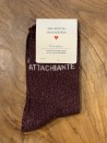 Chaussettes à paillettes Attachiante