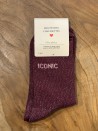 Iconic-Socken mit Pailletten
