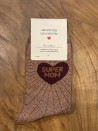 Super Mom-sokken met glitters