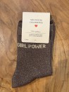 Chaussettes à paillettes Girl Power
