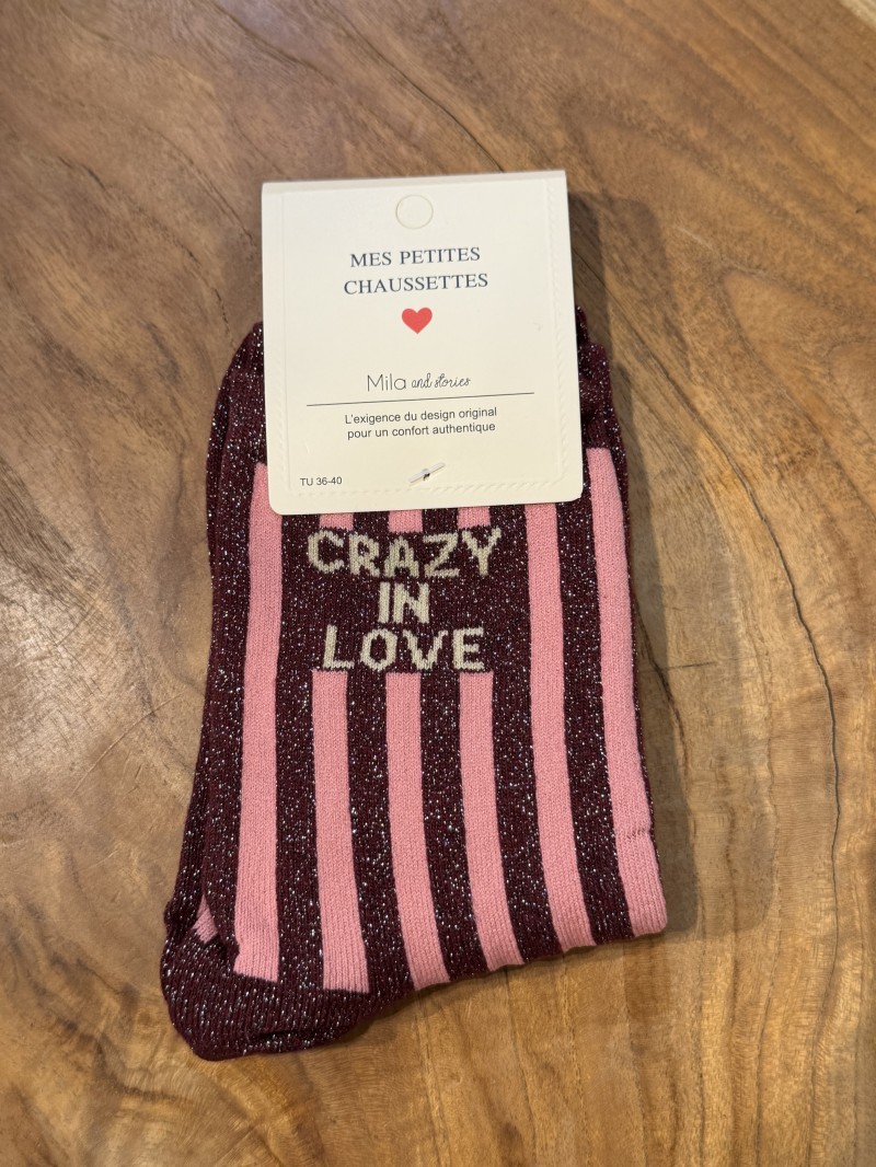 Chaussettes à paillettes Crazy In Love