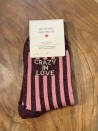 Crazy In Love-sokken met glitters