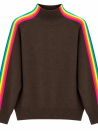 Pull Rainbow col montant