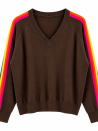 Rainbow-trui met V-hals
