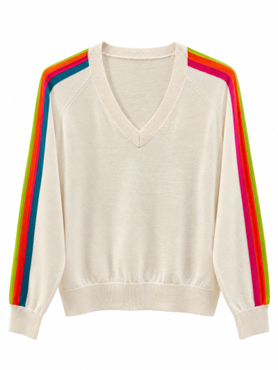 Pull Rainbow fin Col V