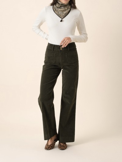Pantalon Elena velour