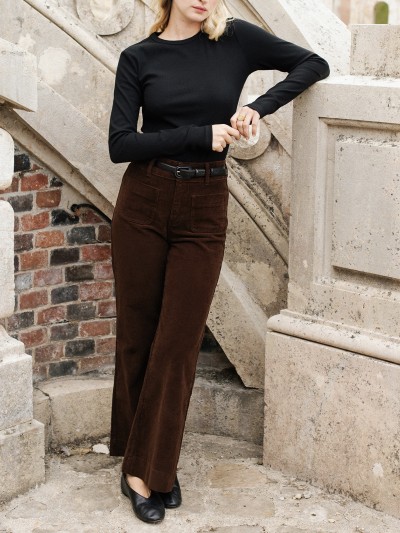Pantalon Elena velour