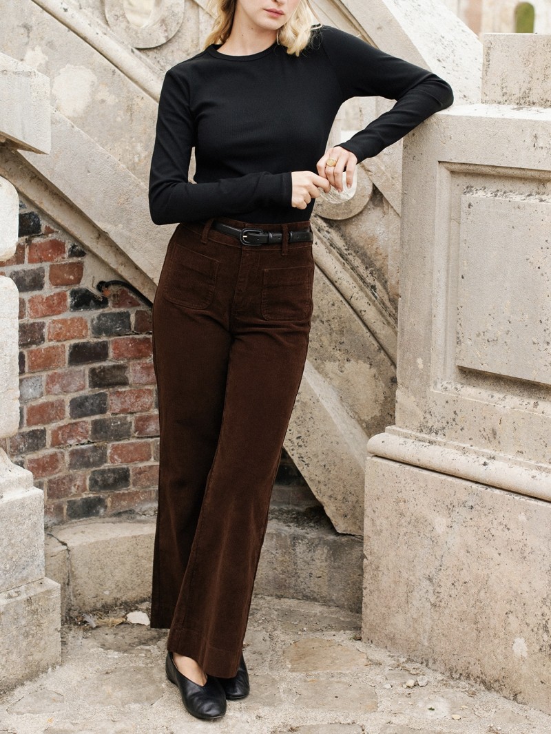 Pantalon Elena velour