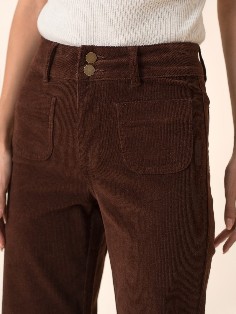 Pantalon Elena velour